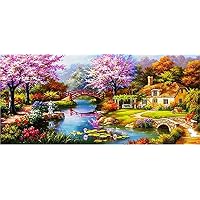 5D DIY Diamant Malerei Kit „Drei Strauße“ – 30x90 Cm, Mit Quadratischen Strasssteinen, Leinwand & Werkzeug, Für Erwachsene