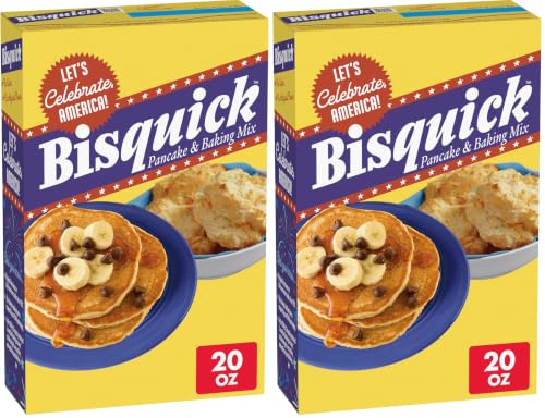 Image of Betty Crocker Bisquick Original Pancake & Baking Mix, 20 oz (Pack of 2)