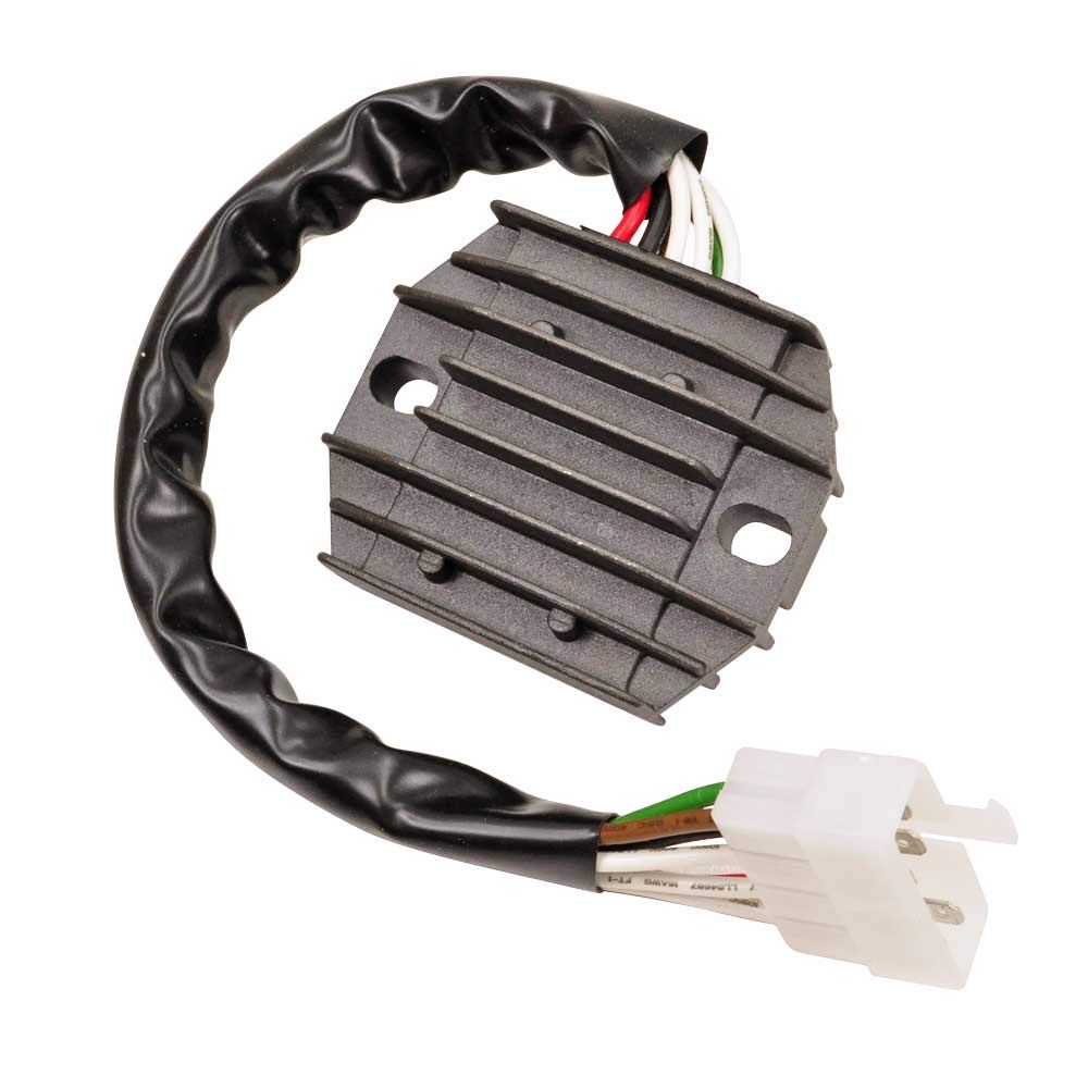 Lithium Ion Battery Compatible Regulator Rectifier for MANY 1980-1986 Yamaha XJ/XS/FJ/FZ/YX Models – Replaces pt# 3G1-81960-A1-00 & 12R-81960-A1-00 – Made in USA