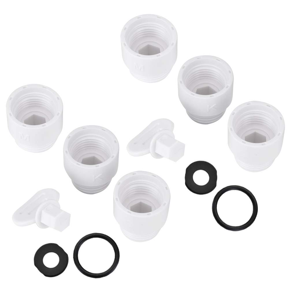 Adattatore Doccia Giapponese Connettore KMG Filettatura G1/2 Pollici, Materiale ABS, Temperatura di Lavoro 0-100 ℃, Accessori Perfetti per la Doccia del Bagno