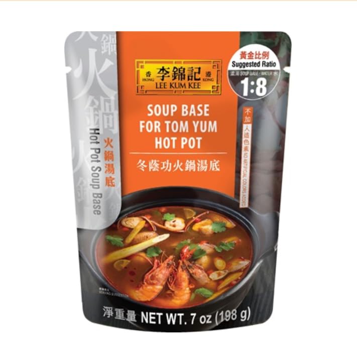 Lee Kum Kee Tom Yum Hot Pot Soup Base (6-pack)