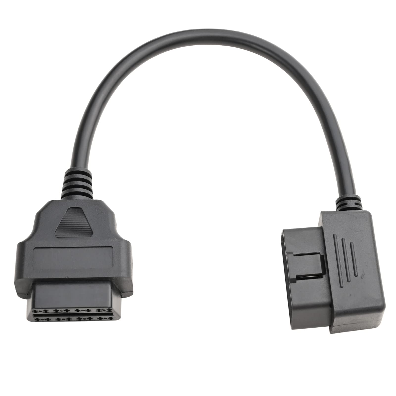 Amazon.com: OLLGEN 1ft 30cm OBD-II OBD2 Right Angle 16 Pin Auto