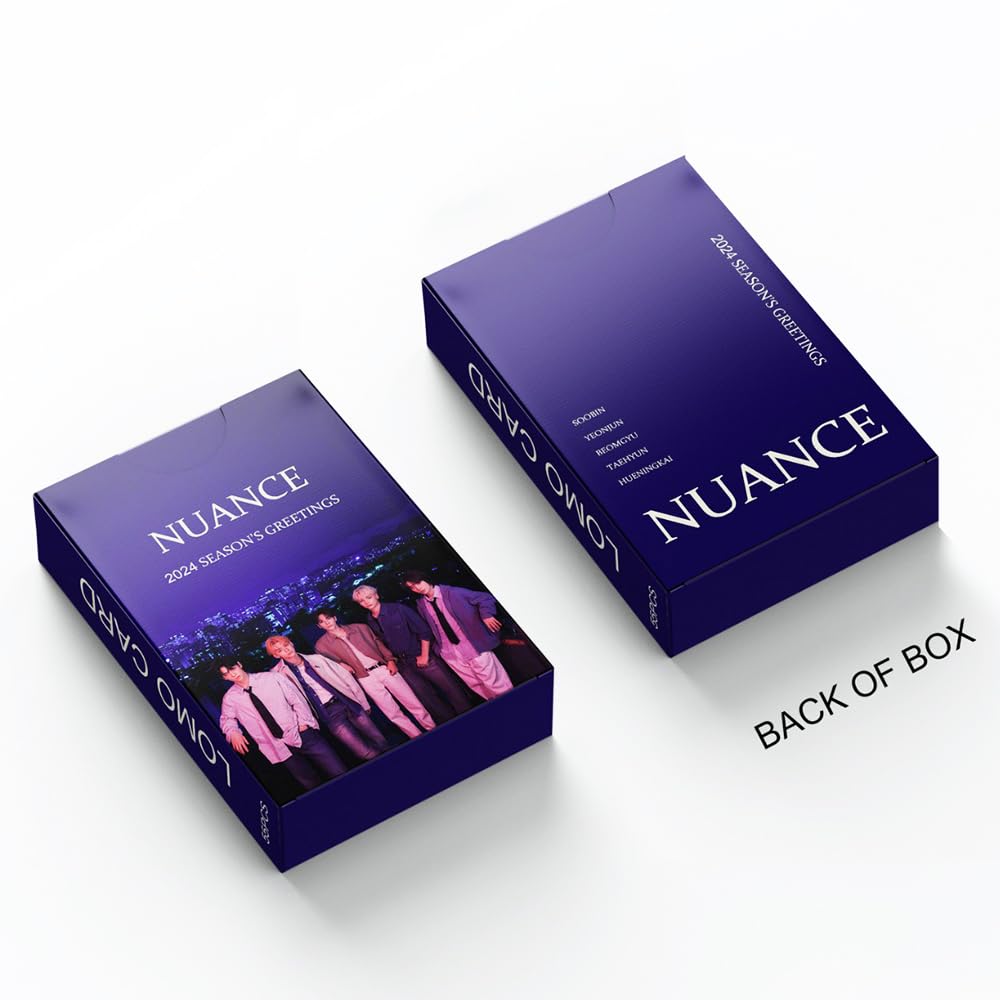 Funwaretech TXT Nuance Photocards 55Pcs Tomorrow x Together 2024
