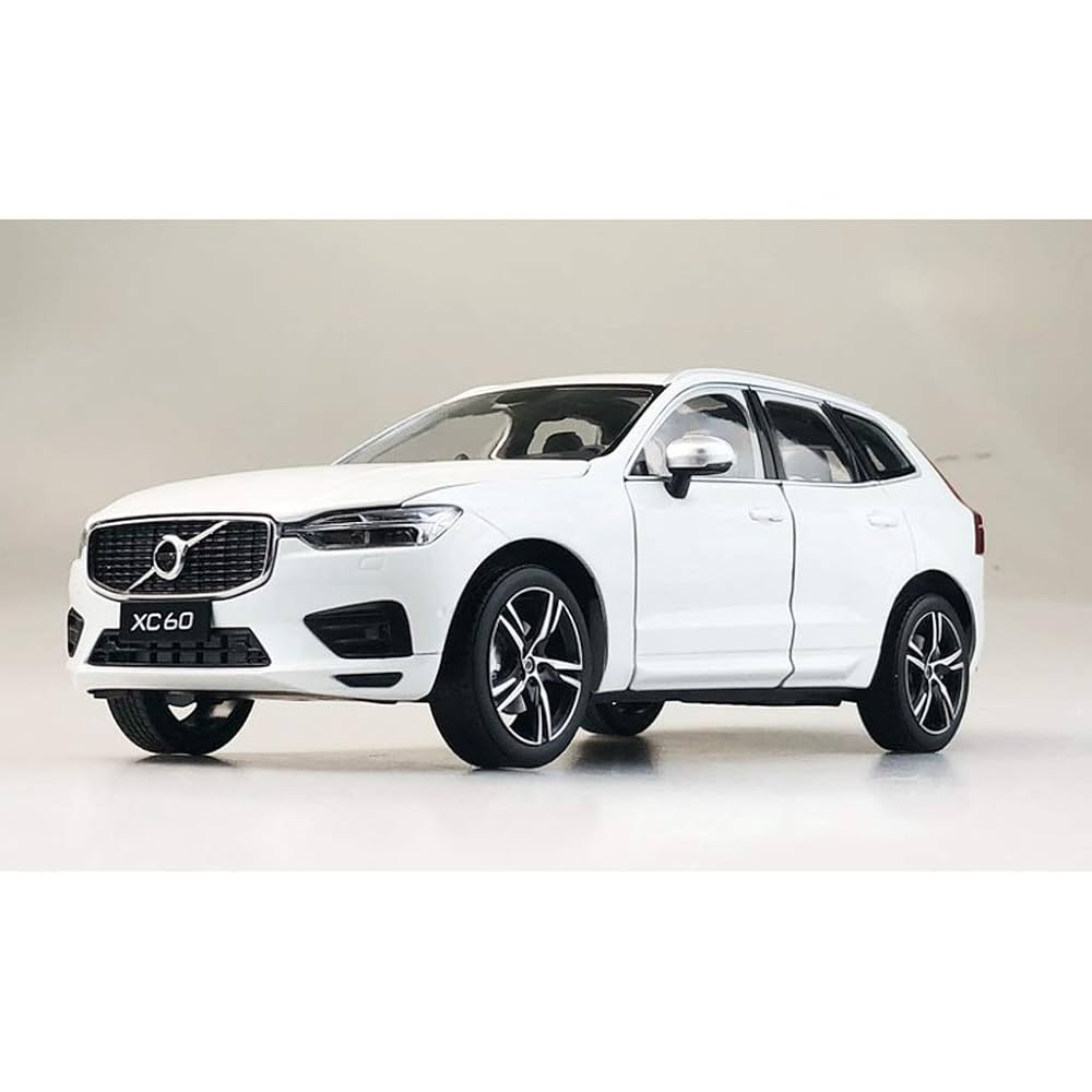 ボルボ XC60 ホワイト 1/18 スケール KaKaDz 1:18 VOLVO 2018 Nowy model samochodu XC60 Symulacja