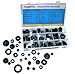 Accessbuy 270 pcs Green Rubber HNBR O-ring Assortment Kit automotive For Insulation Gasket Washer Seals faucet shower head/caddy Car Vehicle Replacement (125pcs)