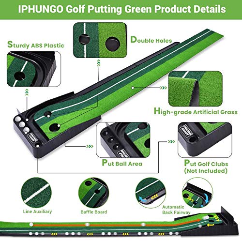 Juego-de-Bolas-plasticas-de-Entrenamiento-de-Golf-de-50-Bolas-de-Golf-Wiffle-Huecas-de-5-Pulgadas-de-Flujo-de-Aire-para-Campo-de-practicas-practica-de-Swing-Uso-en-el-hogar-Blanco