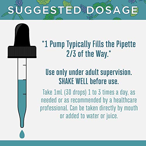 Usda Organic Focus & Attention Kids Drops & Kids Magnesium Citrate Gummies Bundle By Maryruth's | Brain & Memory Drops | Magnesium Supplement | Stress Relief, Bone, Nerve, Gut Health | Vegan. #TOP7