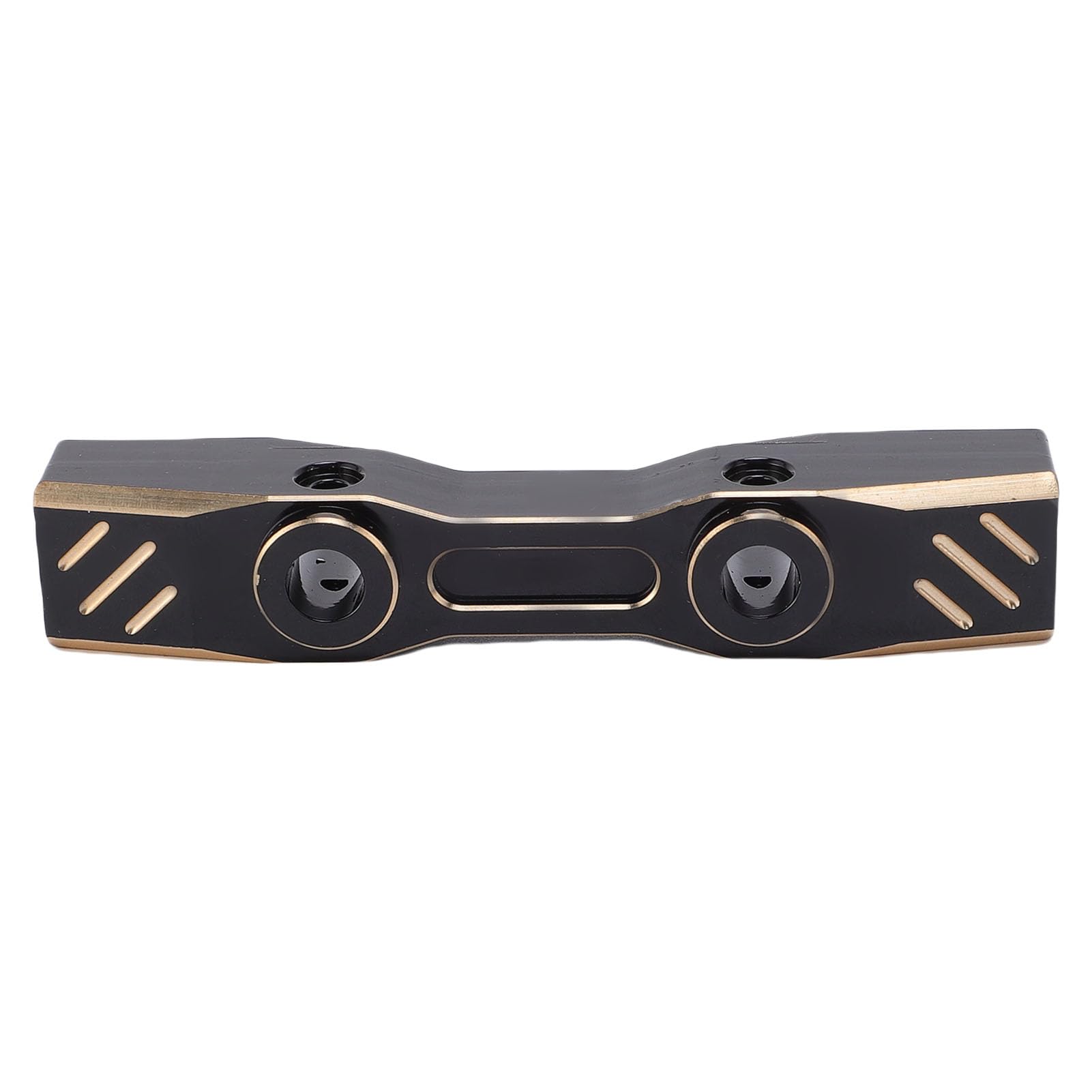 Traversa di ricambio per auto RC in ottone con lussuosa finitura in oro nero per dettagli squisiti per la costruzione di modelli per gli appassionati
