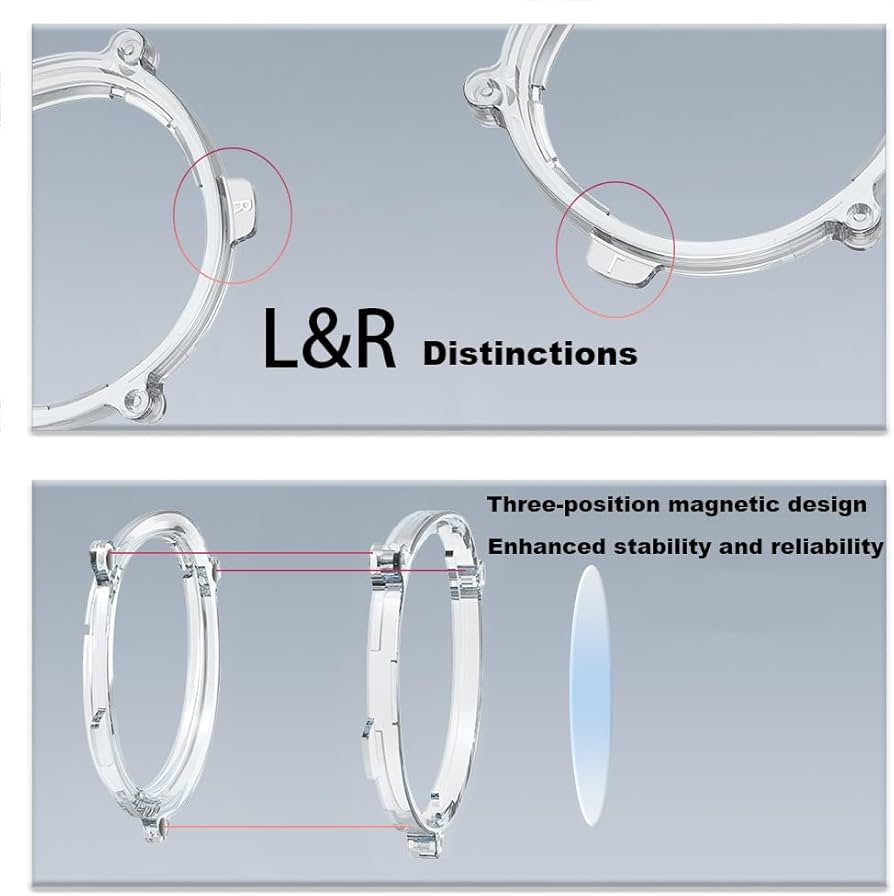  Quest 3処方レンズメガネフレーム レンズフレーム VR磁気吸引透 Amazon.co.jp: for Meta Quest 3処方レンズメガネフレーム レンズ