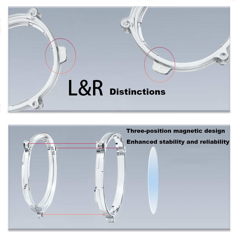  Quest 3処方レンズメガネフレーム レンズフレーム VR磁気吸引透 Amazon.co.jp: for Meta Quest 3処方レンズメガネフレーム