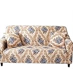 Photo Gallery monba - copridivano elasticizzato rimovibile per divano a 1 2 3 4 posti, con stampa floreale, elastico per decorare la casa, salone e divano, poliestere, #7, 1 seater:90-140cm Photo Gallery monba - copridivano elasticizzato rimovibile per divano a 1 2 3 4 posti, con stampa floreale, elastico per decorare la casa, salone e divano, poliestere, #7, 1 seater:90-140cm