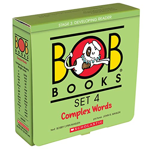 BOB Books: Set 4 Complex Words Box Set (8 Books)