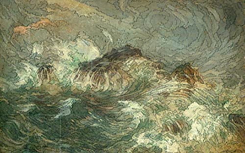 Impression d'affiches Sidney H. Sime : finissez-en avec les murs vides grâce à cette toile vagues
