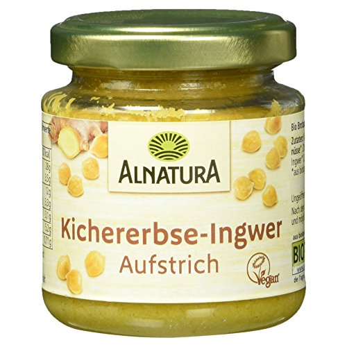 Alnatura Bio Kichererbse mit Ingwer Brotaufstrich, 120g