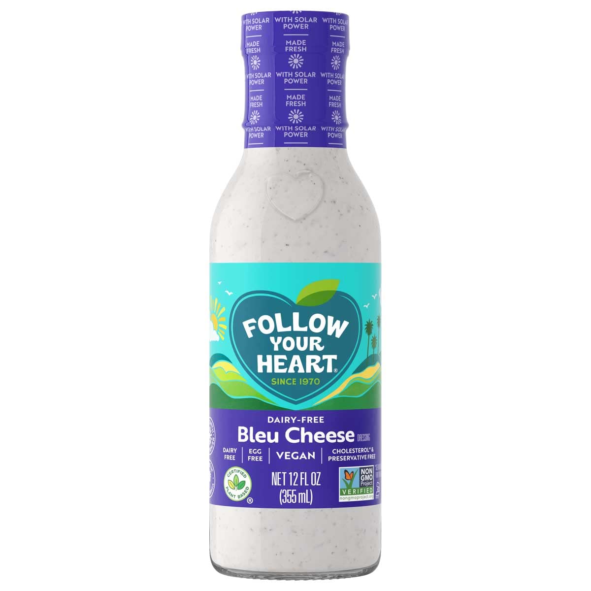 FOLLOW YOUR HEART DRSSNG BLEU CHEESE VEGAN 12OZ