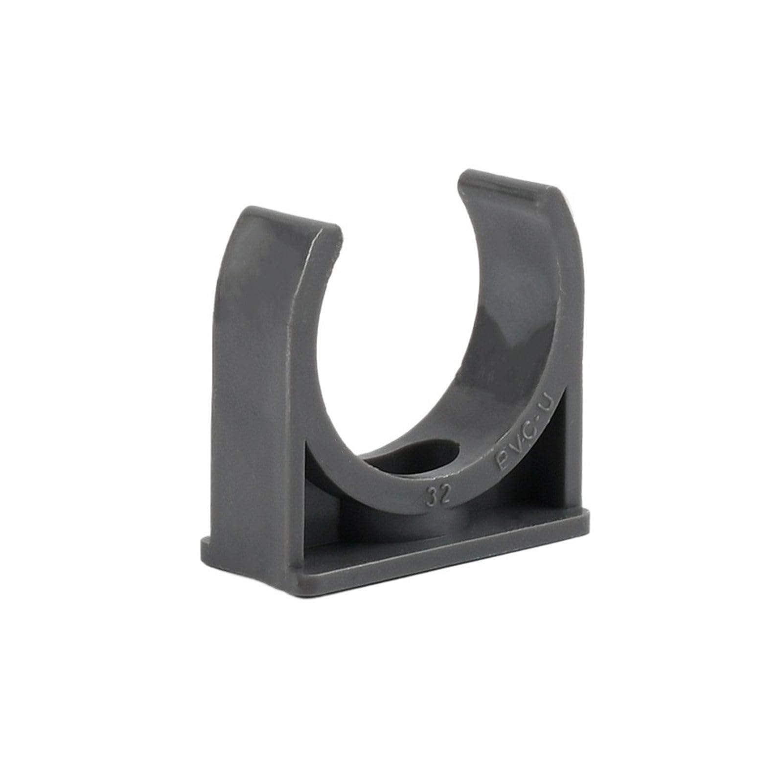 Plastikowe klipsy do węży 5-50 szt. 20-110 mm zacisk rurowy PVC stały zacisk typu U wspornik rur wodnych złączki rurowe systemu nawadniania ogrodu(G2,50MM-20PCS)