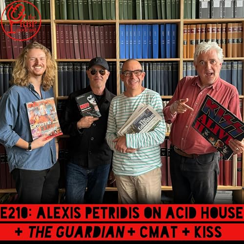 『E210: Alexis Petridis on Acid House + The Guardian + CMAT + KISS』のカバーアート