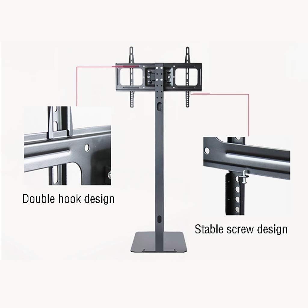Soporte for TV Soporte Universal for TV LCD móvil Universal, Soporte móvil for TV Diseño en Forma de a Prueba de Golpes Bandeja integrada Vertical