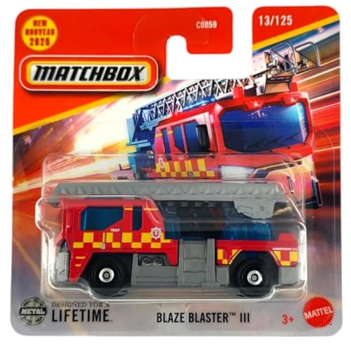 C0859 Matchbox 1:64 Single Cars Blaze Blaster III JBR30