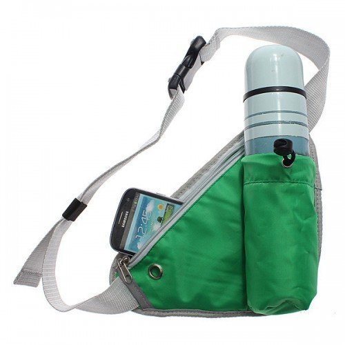 Vroxy Waist Bag with Water Bottle Holder Sports Fanny Pack Jogging