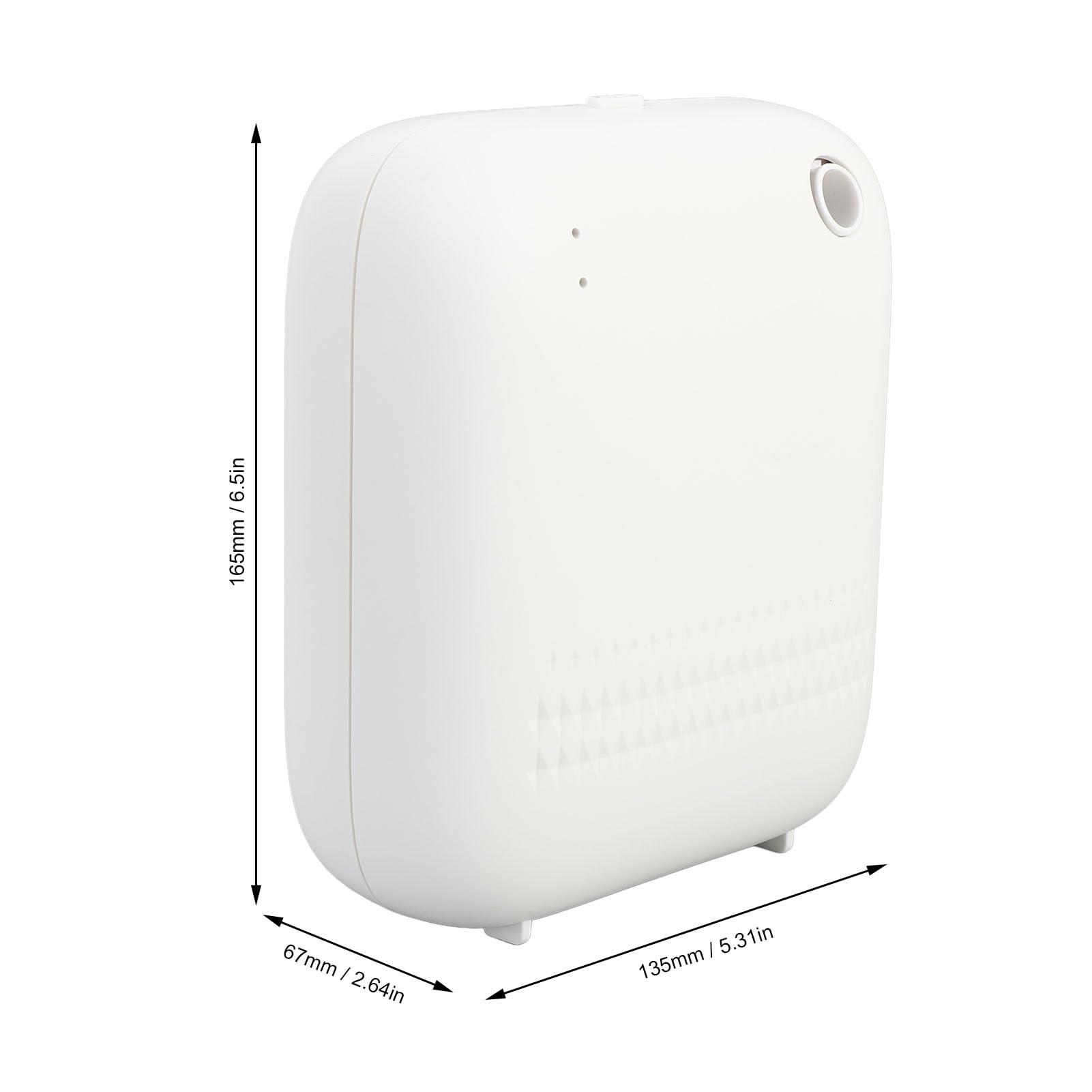 Naroote Dyfuzor Olejków Eterycznych, Ciche Urządzenie do Aromaterapii o Pojemności 150 ml z Podwójnym Systemem Rozpylania, Sterowaniem przez Aplikację Bluetooth, do Biura i Hotelu