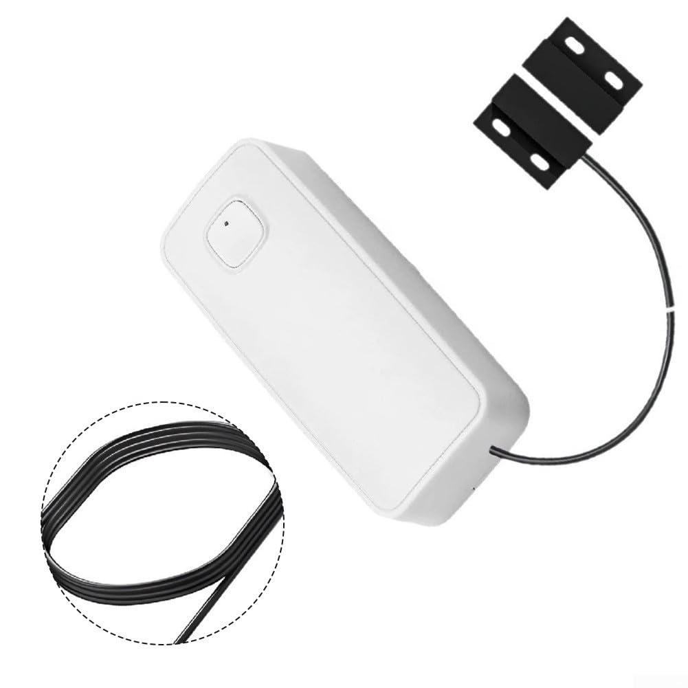 Sensore di Allarme per Porta, Sensore WiFi Intelligente per Porta e Finestra, Allarme Magnetico Wireless a Contatto per Sicurezza Domestica, Compatibile con Tuya/Smart Life/Alexa e Controllo Vocale di