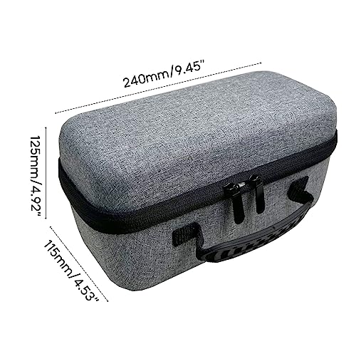 Funda rígida portátil para proyector, bolsa protectora con cierre para almacenamiento y transporte seguro miniatura 7