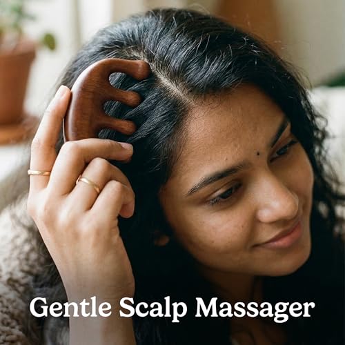 Image of Balayantra: Wooden Scalp & Head Massager Roller for Hair Growth
