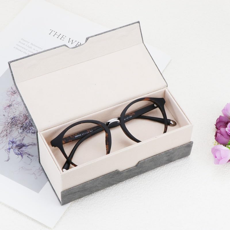 Image of VisionGlobal Hard Shell Eyeglass Case for Eyeglasses and Sunglasses for Men /Women and Kids