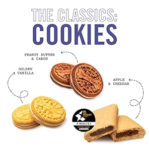 Three Dog Bakery Classic Cookies Variety Pack Premium Treats for Dogs, Carob/Peanut Butter, Golden/Vanilla, & Double Reward, 36 Ounces, (Pack of 3)