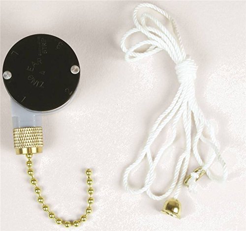 Jandorf Specialty Hardw Switch Fan 3Spd/8Wire W/Pl Chn 60306