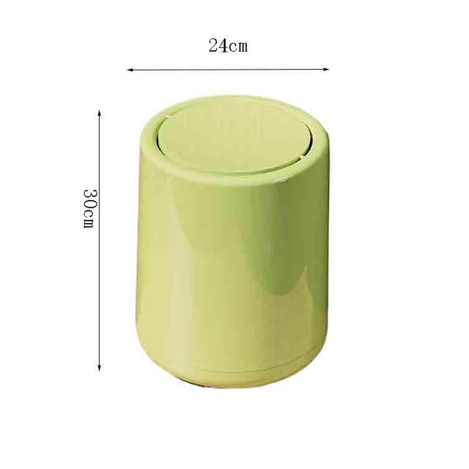 Pattumiera ﻿ Bidone della Spazzatura con Coperchio, Cestino Carta Igienica for La Camera da Letto Pattumiera a Pedale ﻿Pattumiera Decorativa a Pedal(Beige)