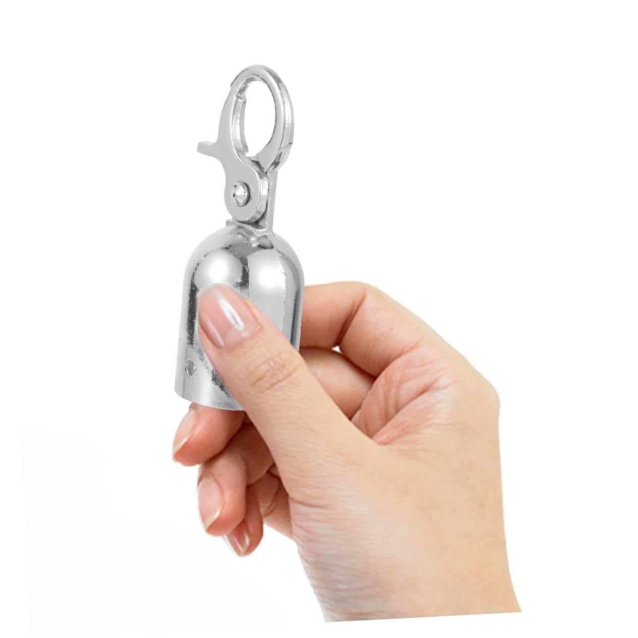 HOMOCONO Rope End Connectors 2pcs Stainless Steel Decking Rope Stopper Hook for Outdoor Use Silver