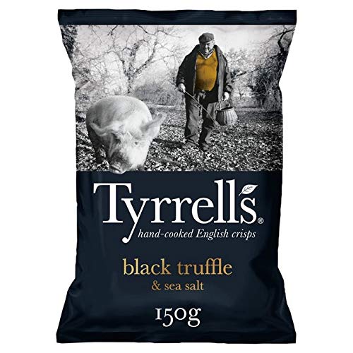 [Tyrrell's ] TyrrellsgtC̉150O - Tyrrells Black Truffle & Sea Salt 150g [sAi]