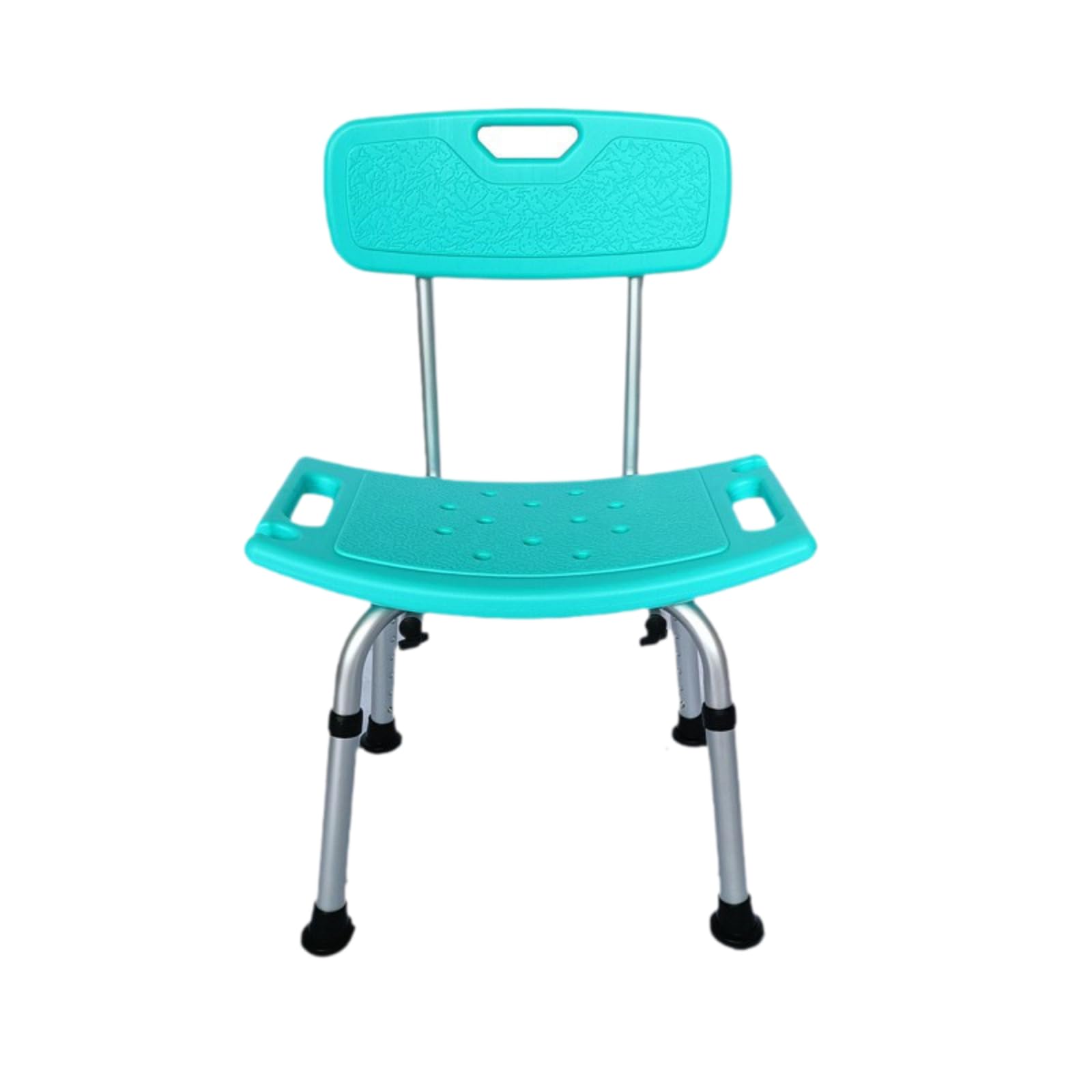 Gralara Silla Ducha Ajustable Antislizante Silla Ducha con Asiento Giratorio Ligera Asiento Baño con Agarraras para Uarios Mayores, Verde 798