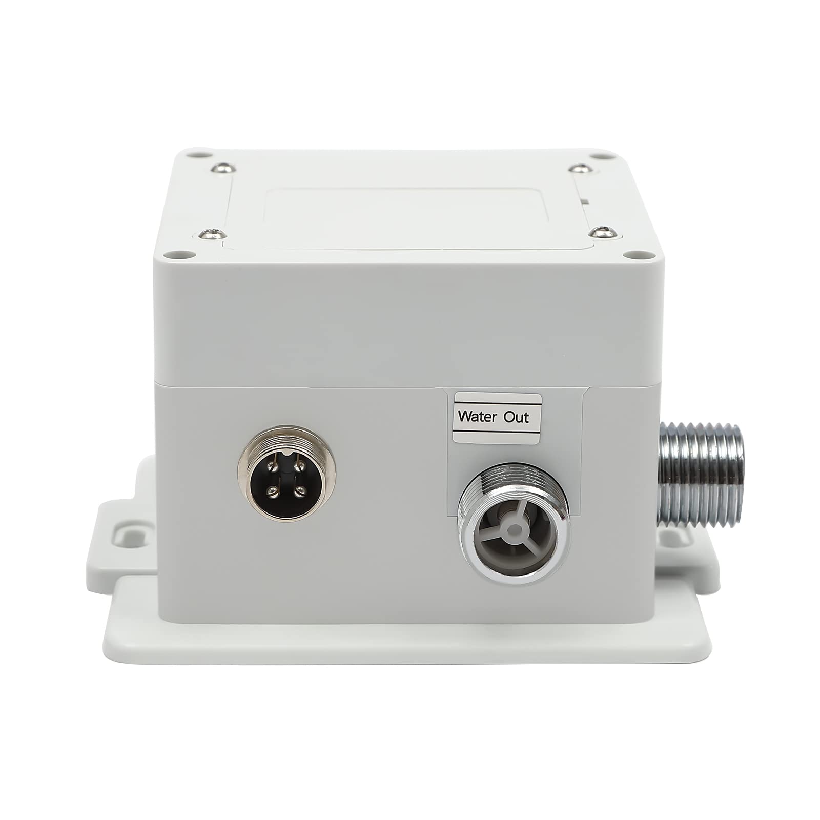 Infrarot Sensor Wasserhahn Bad, Automatisch Sensor Mischbatterie, Berührungsloser Waschtischarmatur, Armatur Waschbecken mit Sensors, 0-80°C Wasserfall Faucet mit 3 Schläuche, 30cm Ausguss Höhe