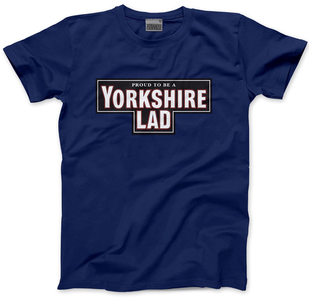 HotScamp Yorkshire Men's Unisex T-Shirt - Navy XXX-Large