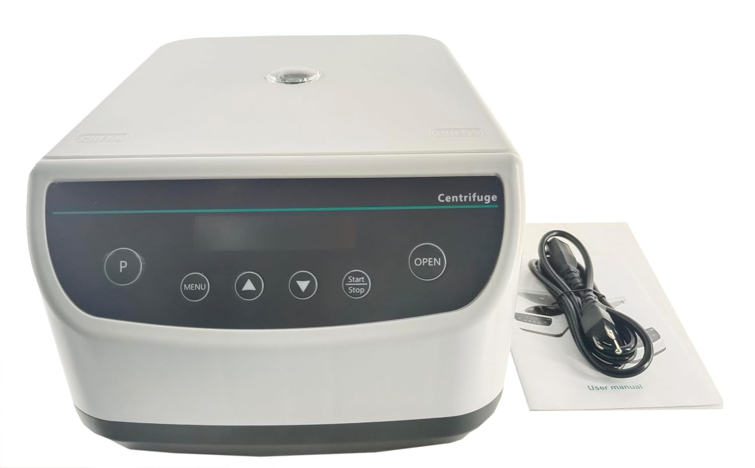 Table Top Low Speed Centrifuge Machine Digital Centrifuge with Max RCF 2164xg Max Speed 500-4000rpm Max Capacity 2/5/10ml*24(Blood Tube) Overtempreature Protection