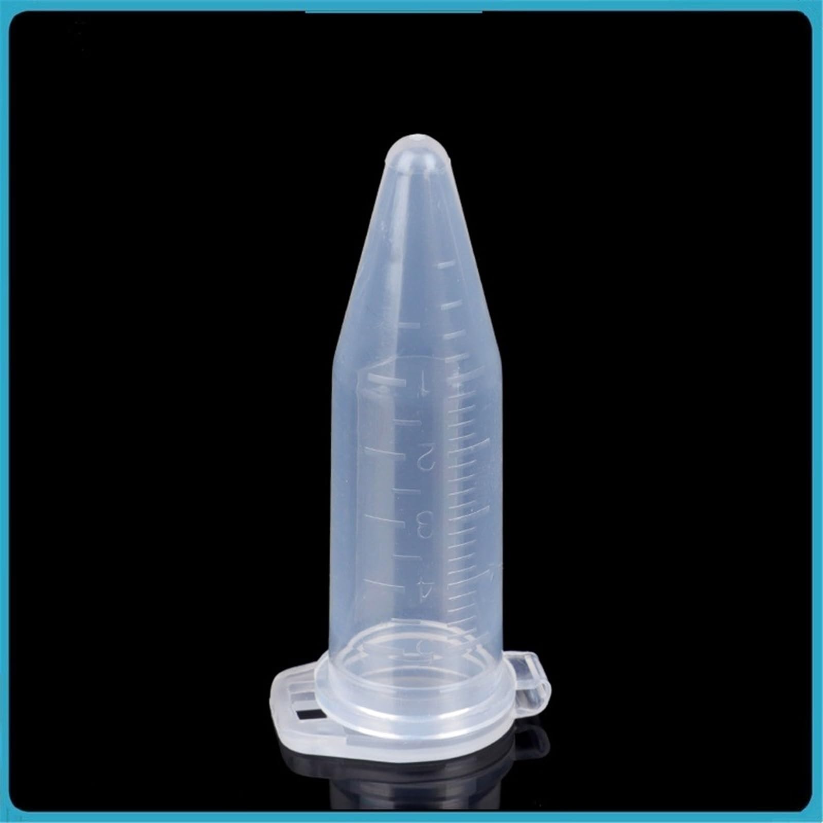 Microtubi Provetta da centrifuga 5ml Laboratorio Plastica EP Fondo conico colorato Tappo a scatto Sterile Senza DNasi/RNasi(Mix Color 100 PCS)