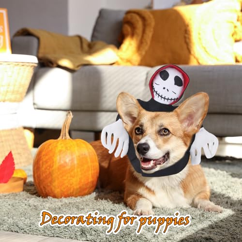 VEQENIFY Hundekostüm Halloween Kostüm Hund,Halloween HundeKostüm für Haustier Hunde Kleine bis Große Hunde
