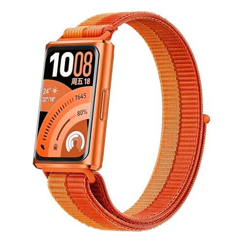 Image of XMUXI Compatible with Huawei Band 11 Nylon Straps Compatible with Huawei Band 11 Pro Watch Strap Lightweight Replacement Strap (No Watch)