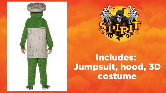 Amazon.com: Spirit Halloween Sesame Street Kids Oscar the Grouch