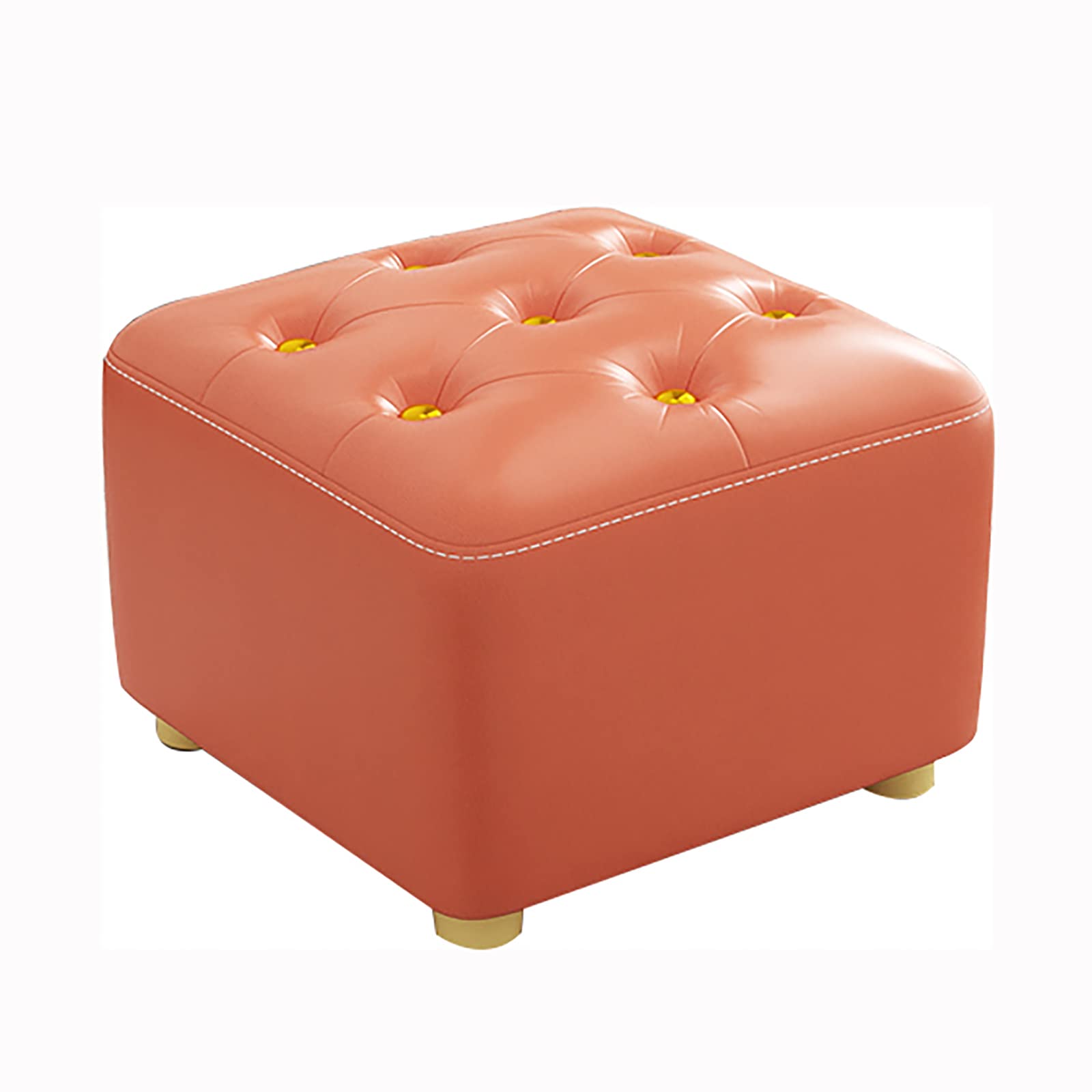 Amazon｜オットマン フット レスト ゴールデン ボタン付き,フット