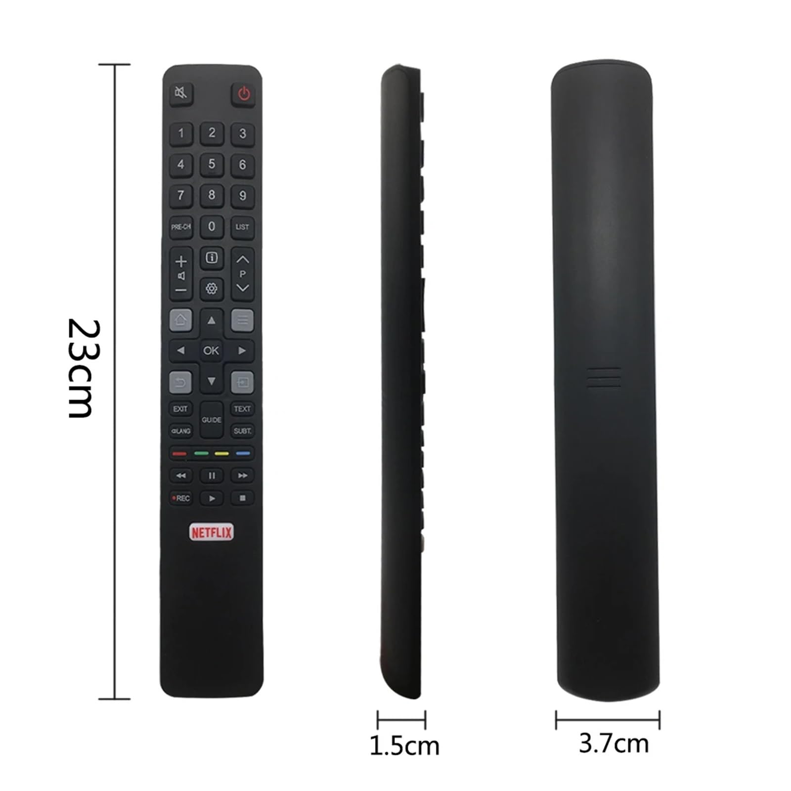 Uniwersalny pilot zamienny do telewizora RC802N do telewizora Smart TV T-CL 4K LCD LED z przyciskiem NETFLIX