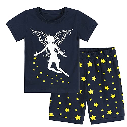 Baby Pigiama 2 Pezzi Manica Lunga Autunno Inverno Ragazze 'Cotone T-Shirt Set (2-7 Anni)