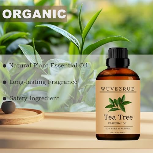Aceite esencial de Árbol de té 60ML 100% puro y natural miniatura 4