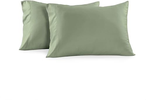 Miniatura 2 de Juego de sábanas para camas Royal Hotel's Solid 600, 100% algodón, conteo de hilos, satén sólida, bolsillo profundo, Algodón, Verdesalvia, King