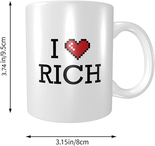 Miniatura 2 de Funny Coffee Cups for Women I Love Rich Mug Gifts for Moms Funny Gifts for Men
