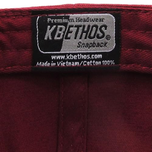 Image of KBETHOS Pro Style 5 Panel Rope Baseball Cap with Adjustable Snapback