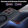 Funda magnética para Motorola Moto Edge 70 Fusion/Edge 70 Fusion Plus [Compatible con Magsafe][Correa de muñeca] Cubierta protectora para teléfono delgada, mate y translúcida (Negro) 8